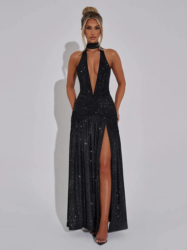 Vestido de noche estelar | COLECCIÓN PIPA-AV