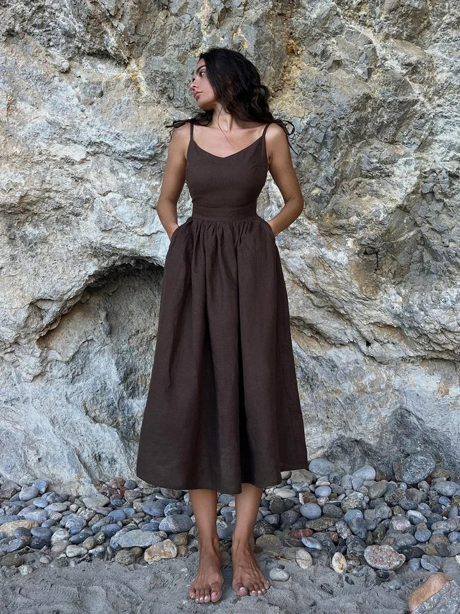 Loose long dress | PIPA-AV COLLECTION